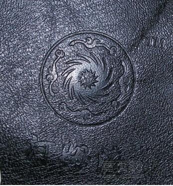 皮革高周波壓花