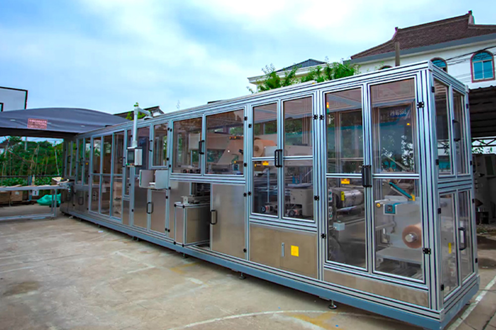 造口袋全自動(dòng)熱壓成型機(jī)